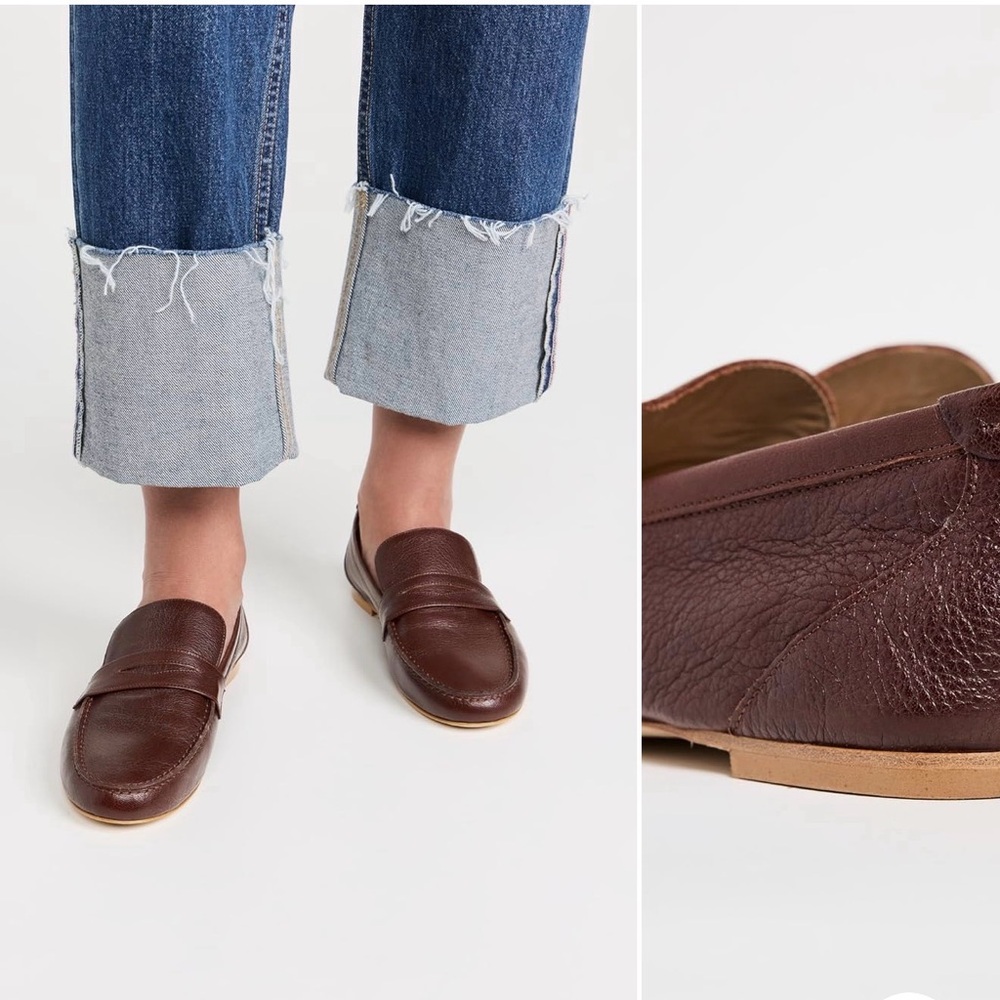 Jamie Haller Oxblood Loafers Sz 40